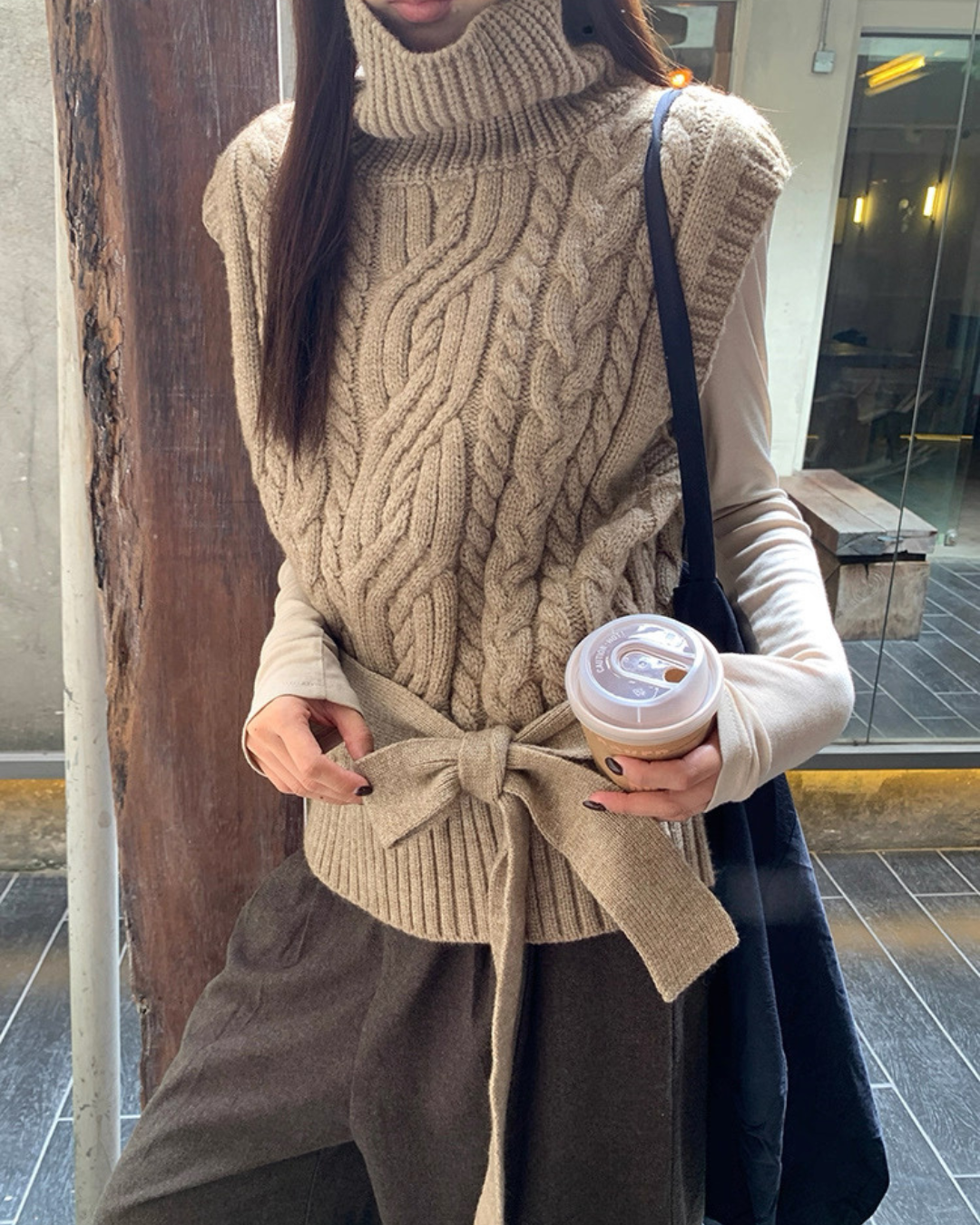 カジュアルトレンドニット