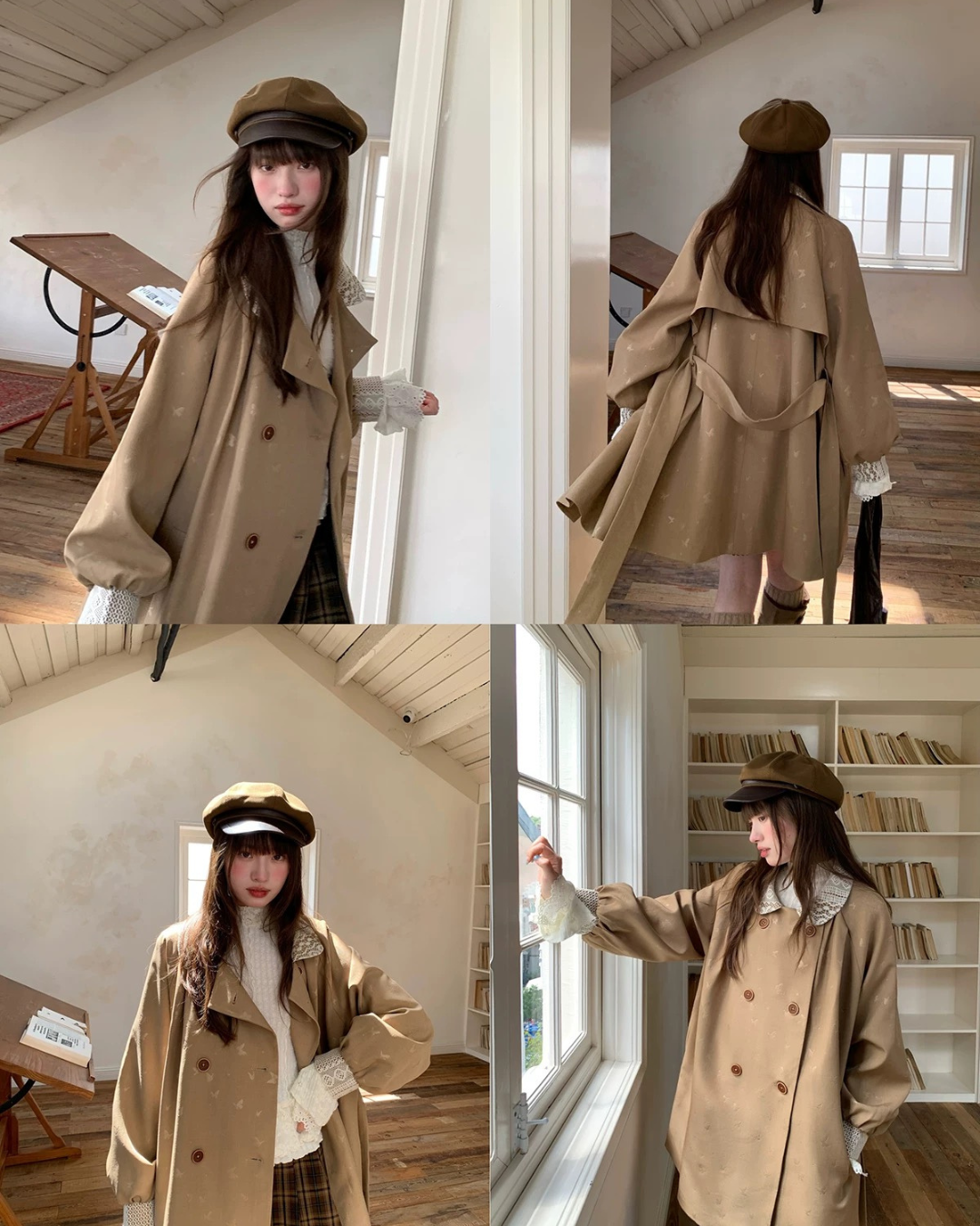 バタフライトレンチコート
