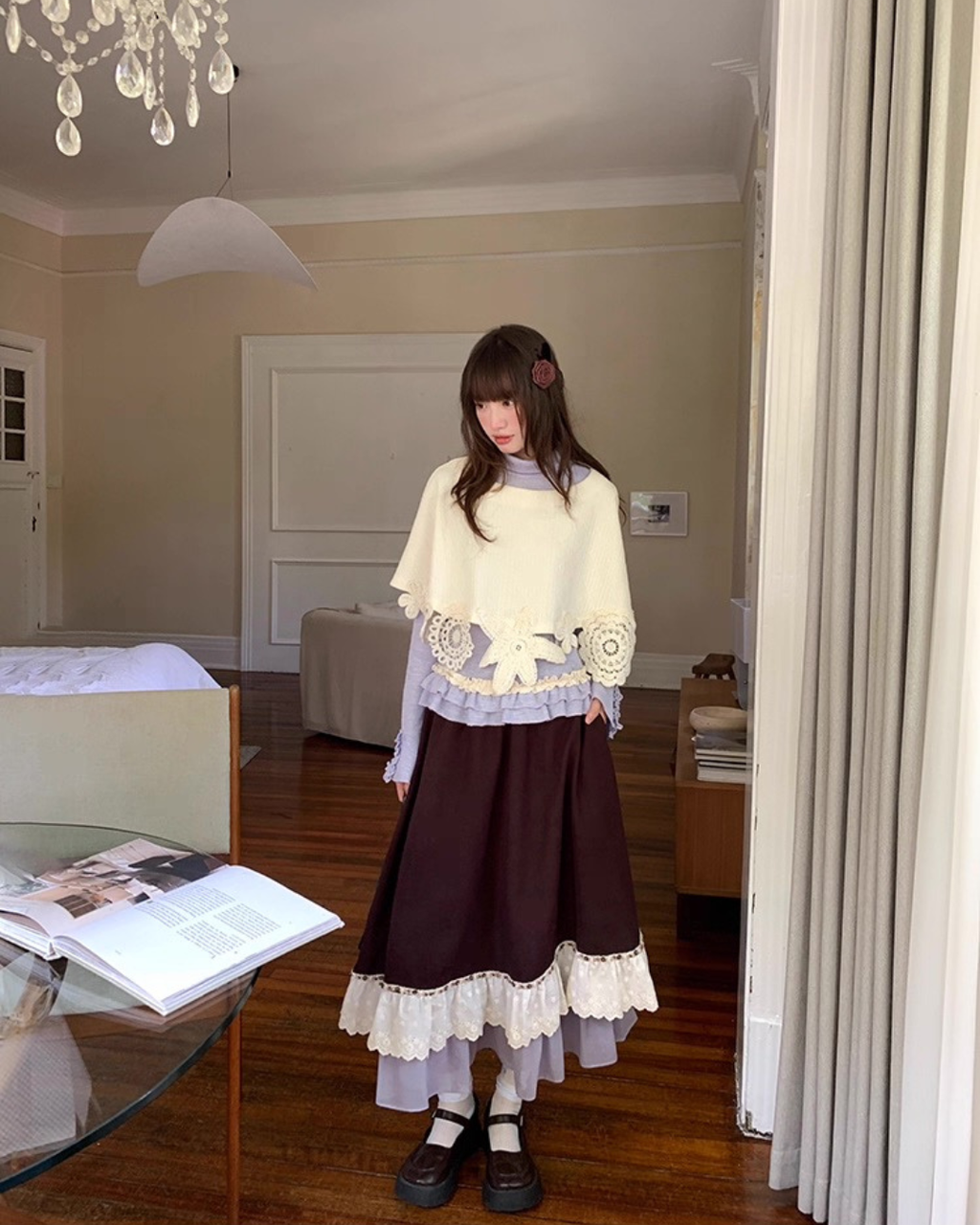 ラベンダーレイジートップス