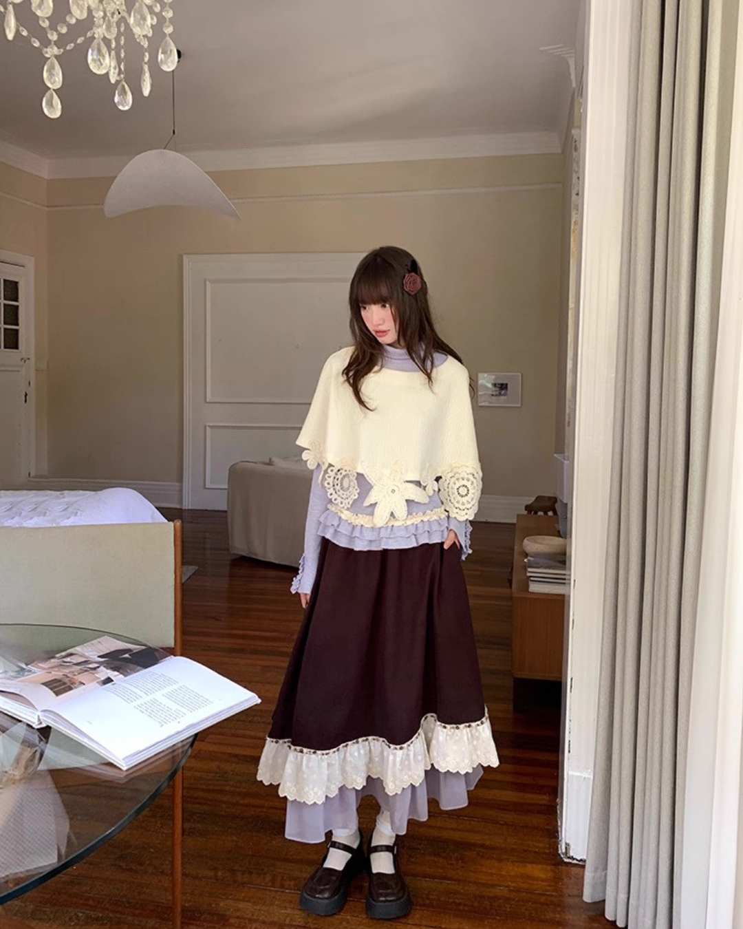 ラベンダーレイジートップス