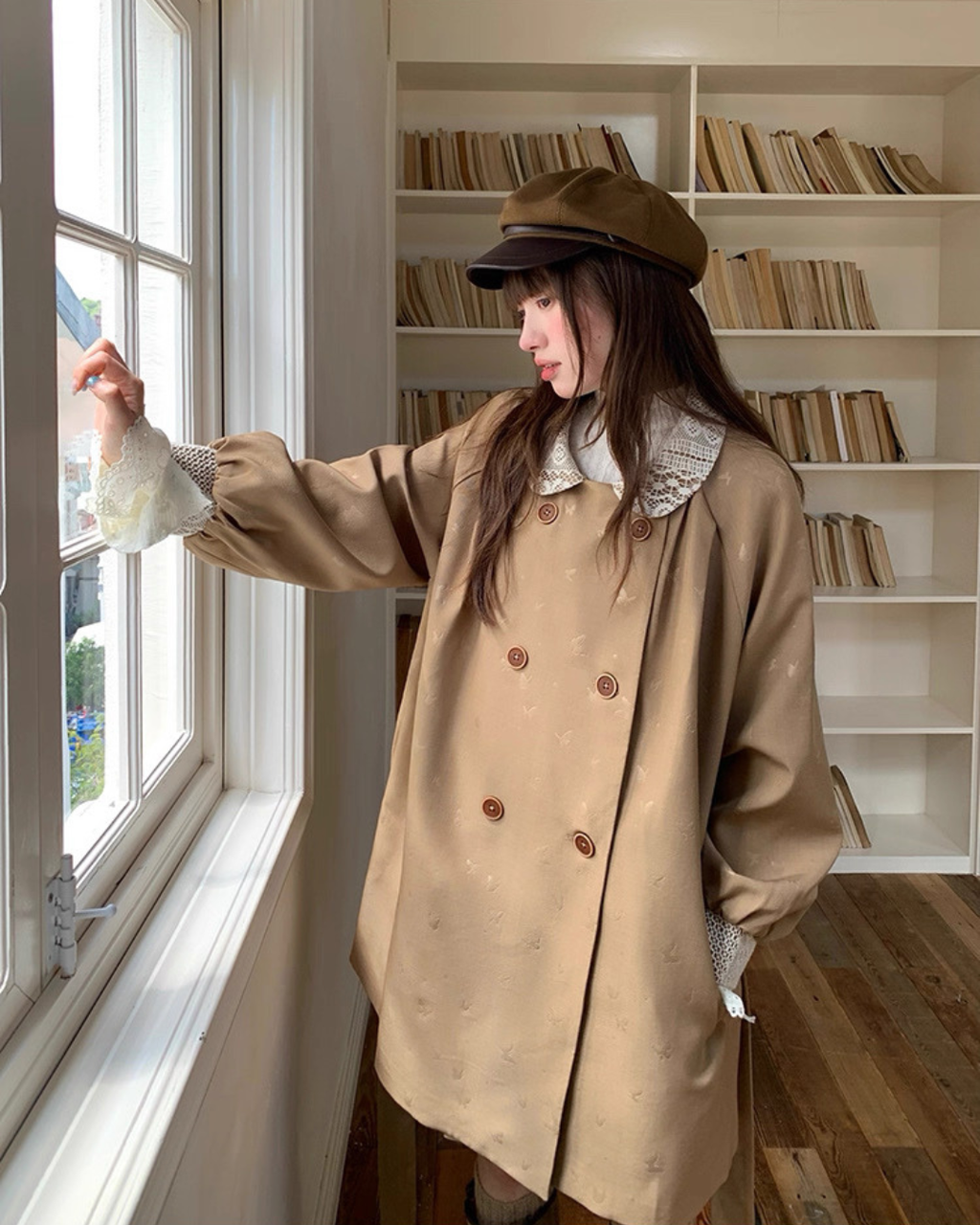 バタフライトレンチコート