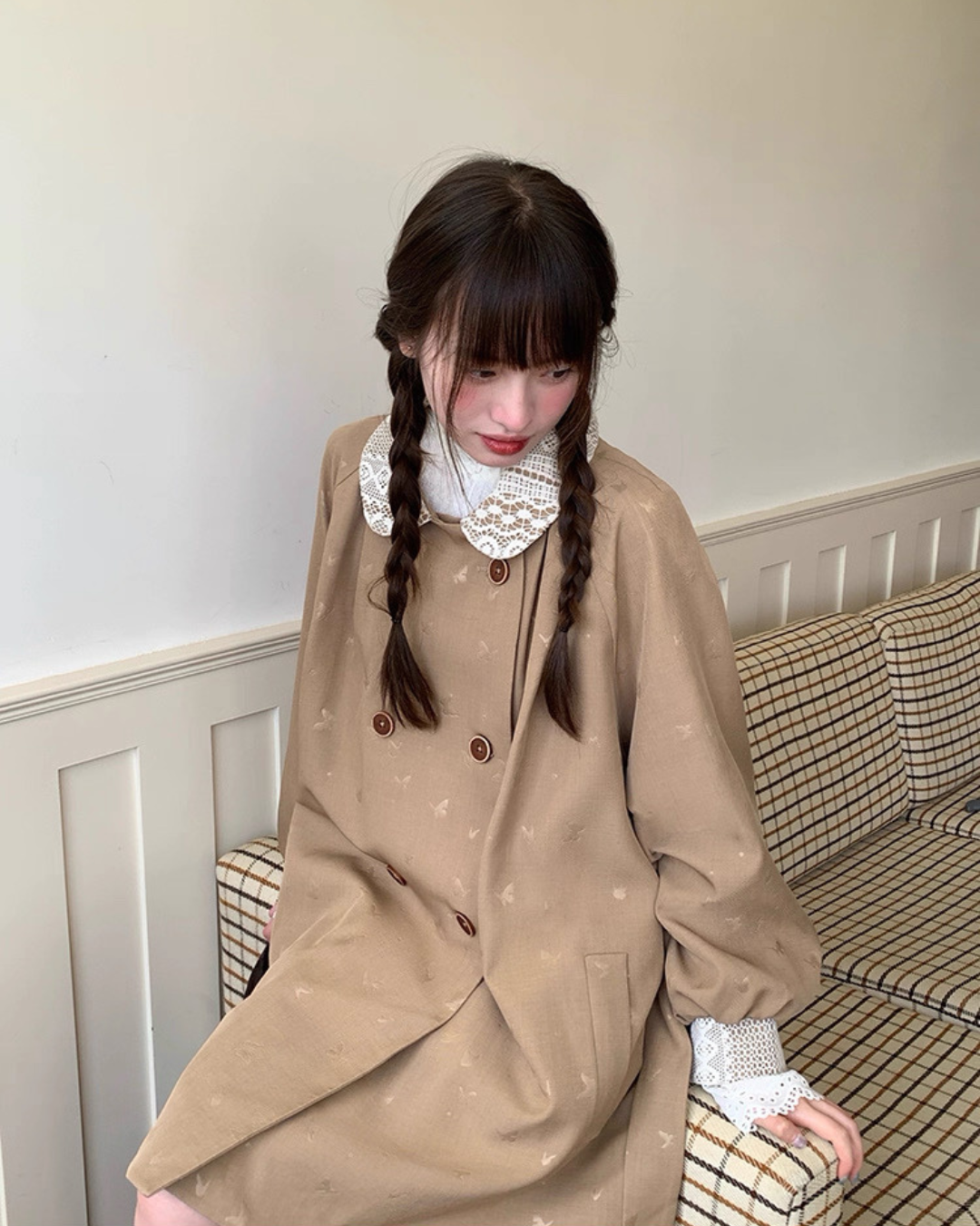 バタフライトレンチコート