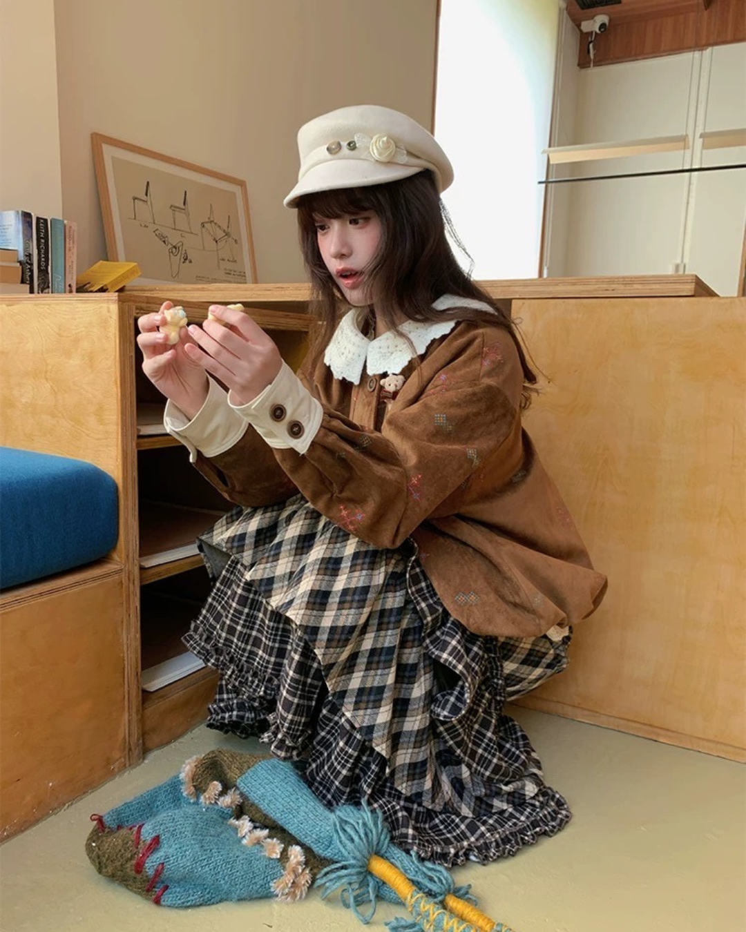 ニッチレトロミディジャケット