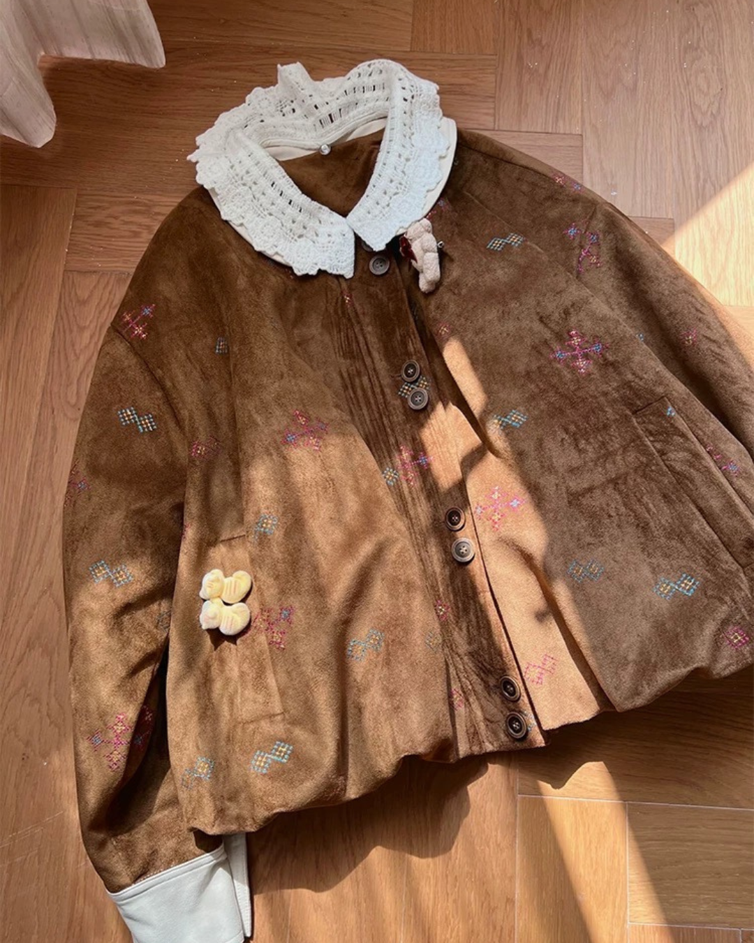 ニッチレトロミディジャケット