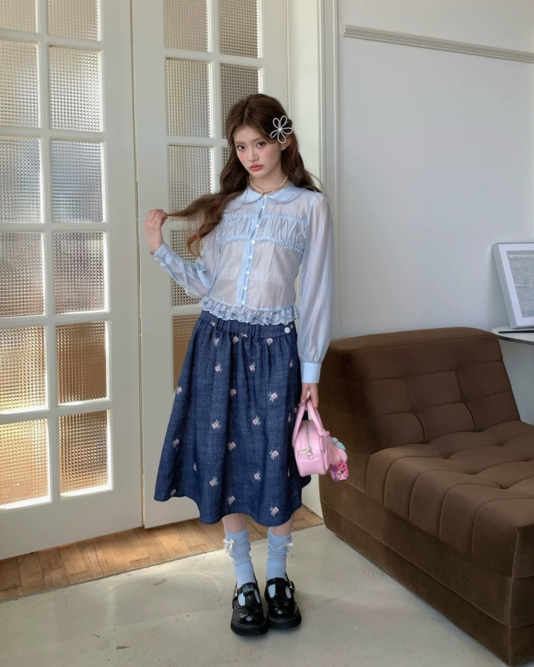 フェミニンレーストップス