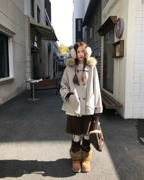 Aラインクラシックグレーコート