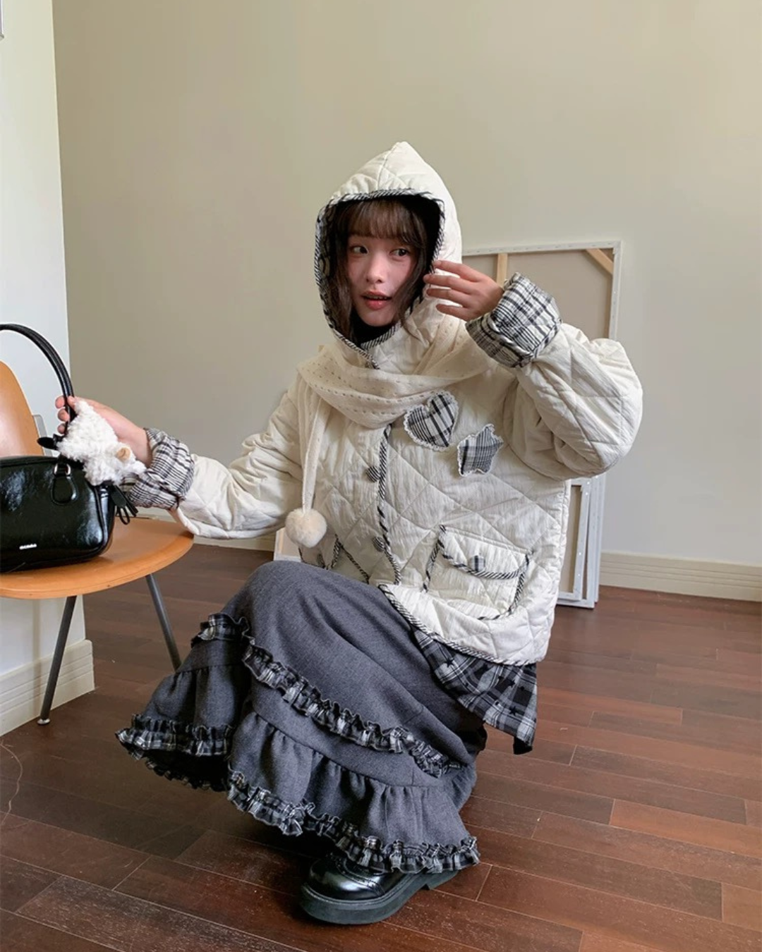 リバーシブルコットンジャケット