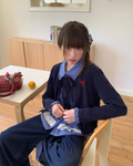 カジュアルフリルシャツset